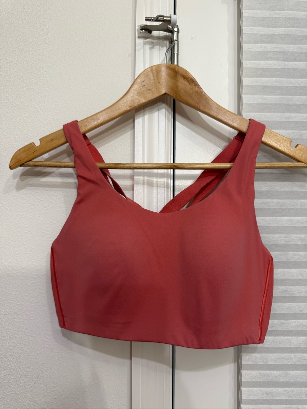 lululemon athletica Coral Red Sports Bra